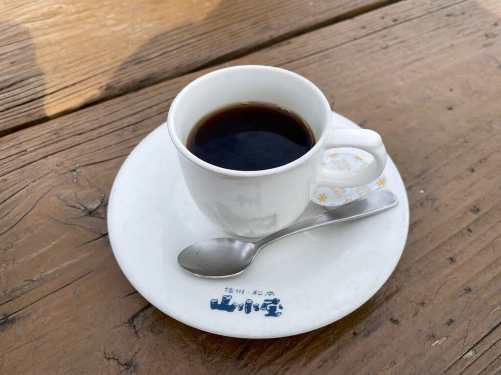 西穂山荘　コーヒー