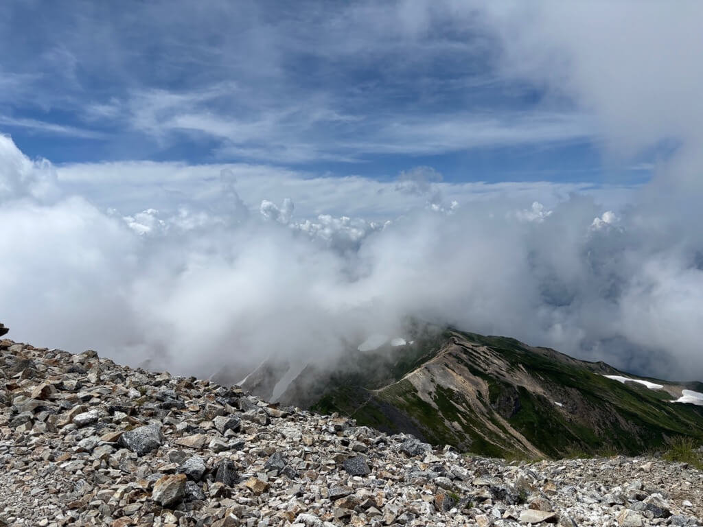 白馬鑓ヶ岳