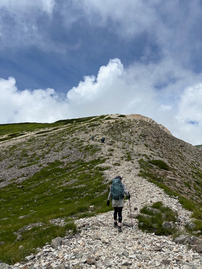 白馬杓子岳〜白馬頂上宿舎