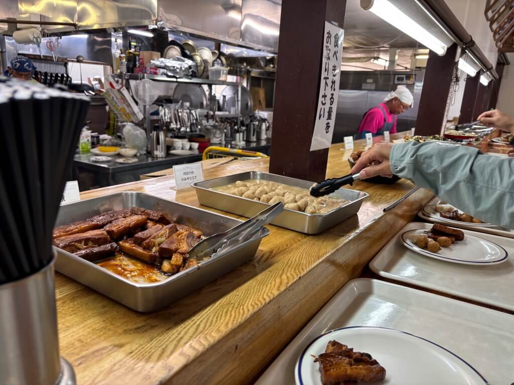 白馬頂上宿舎 ビッフェ