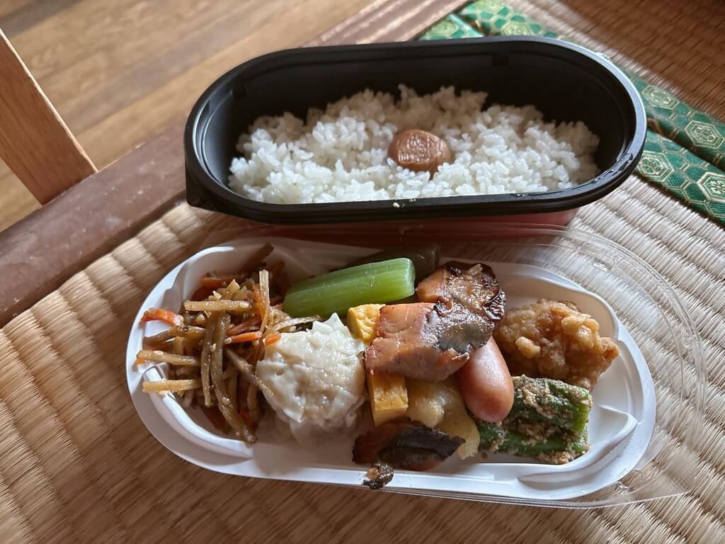 白馬頂上宿舎 お弁当