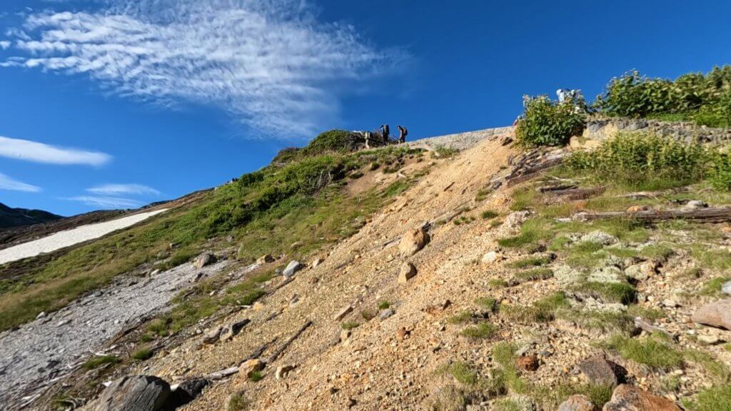 雷鳥沢キャンプ場〜室堂