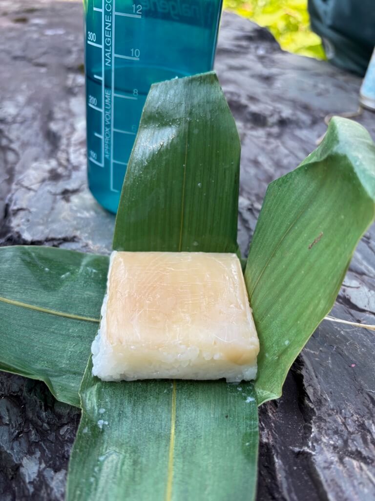 朝日小屋のお弁当