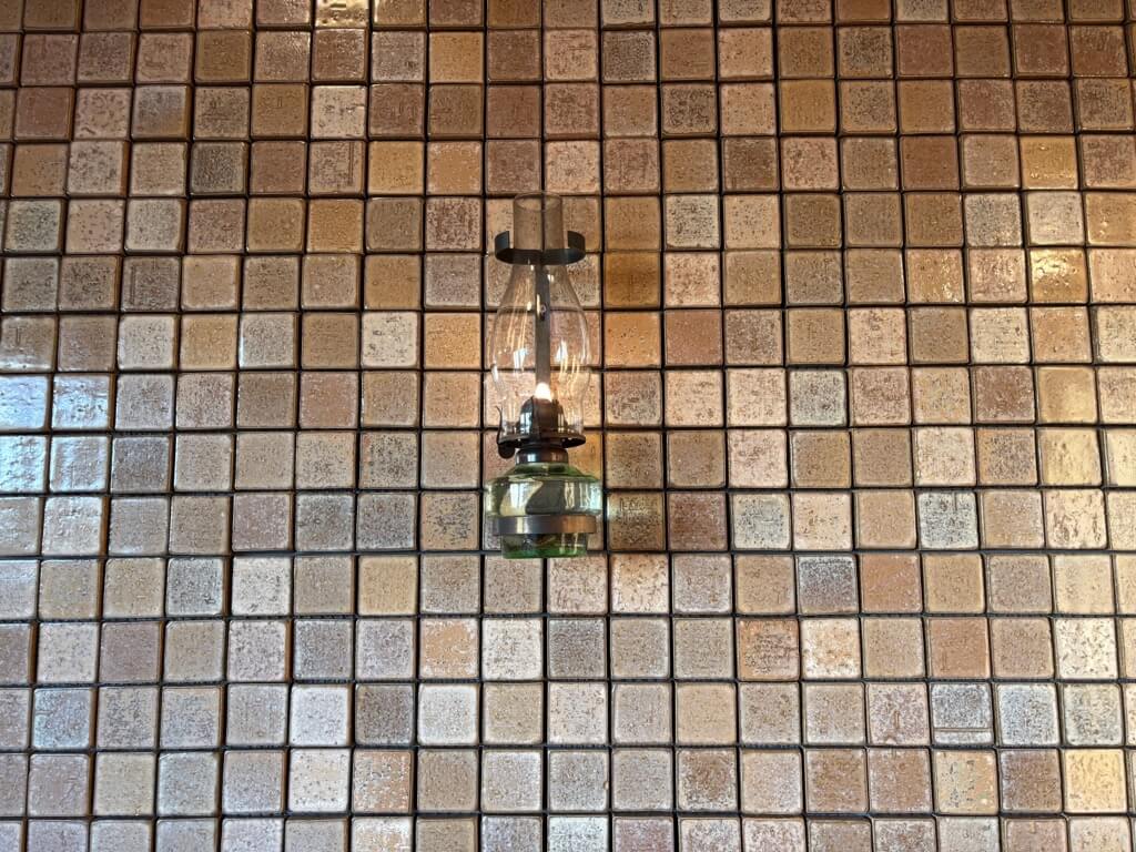 五ノ池小屋 ランプ