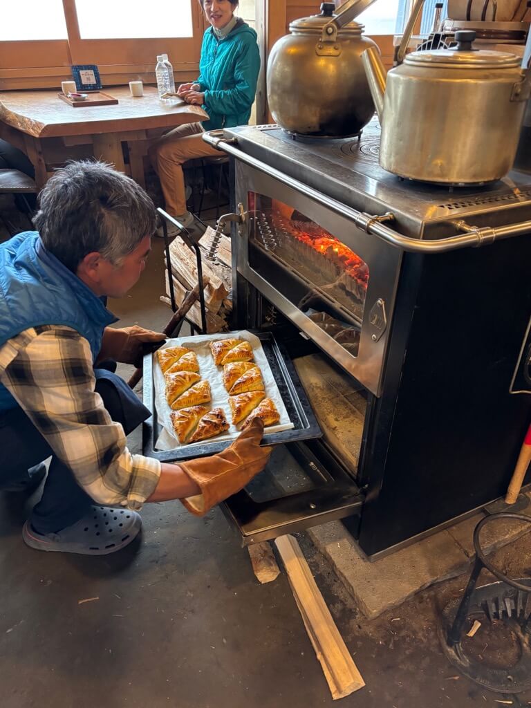 五ノ池小屋アップルパイ