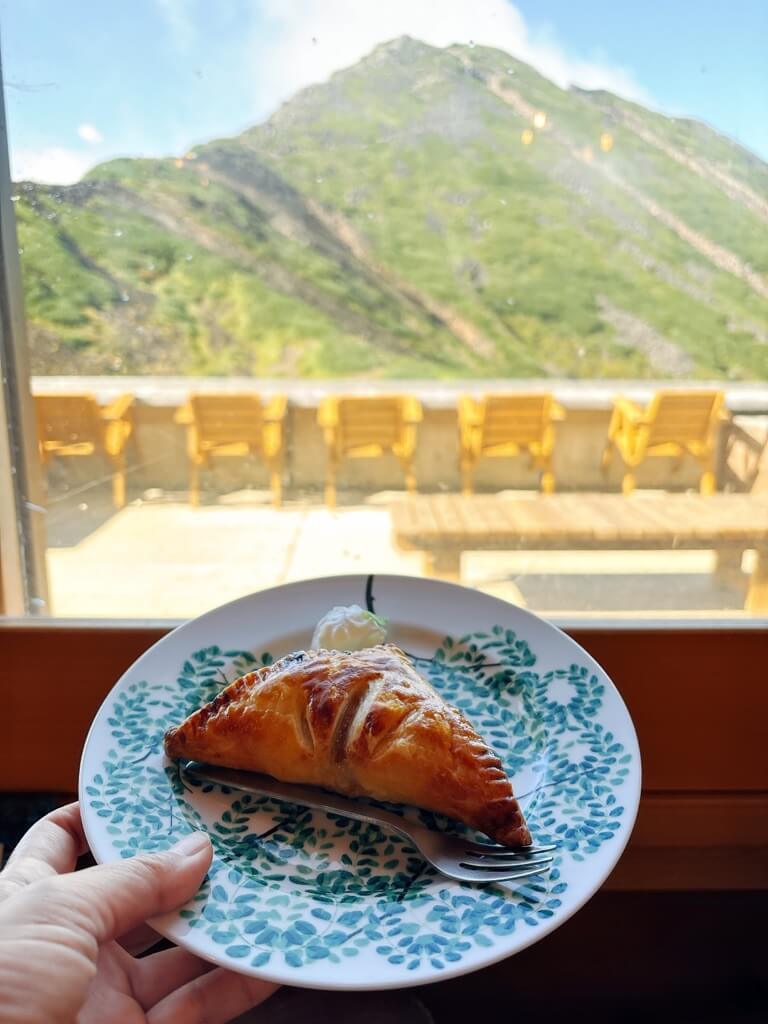 五ノ池小屋アップルパイ