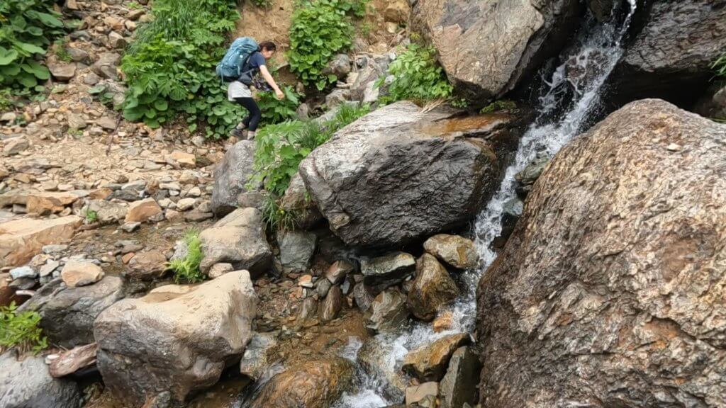 雪倉岳〜朝日小屋