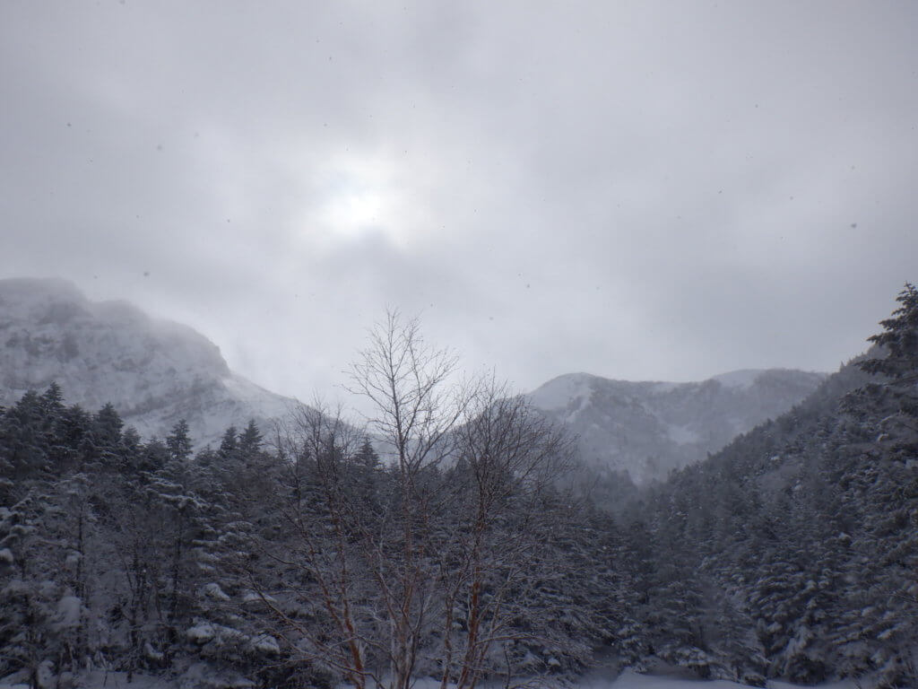 少しだけ天気が回復